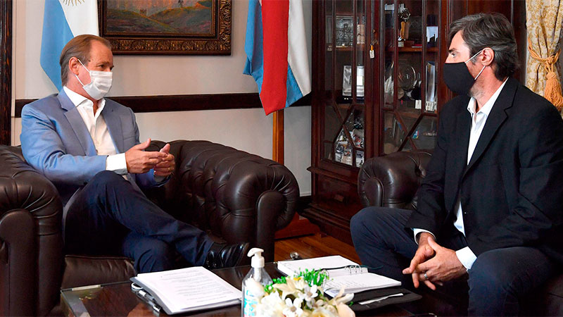 Bordet y Giano conversaron sobre la agenda legislativa entrerriana