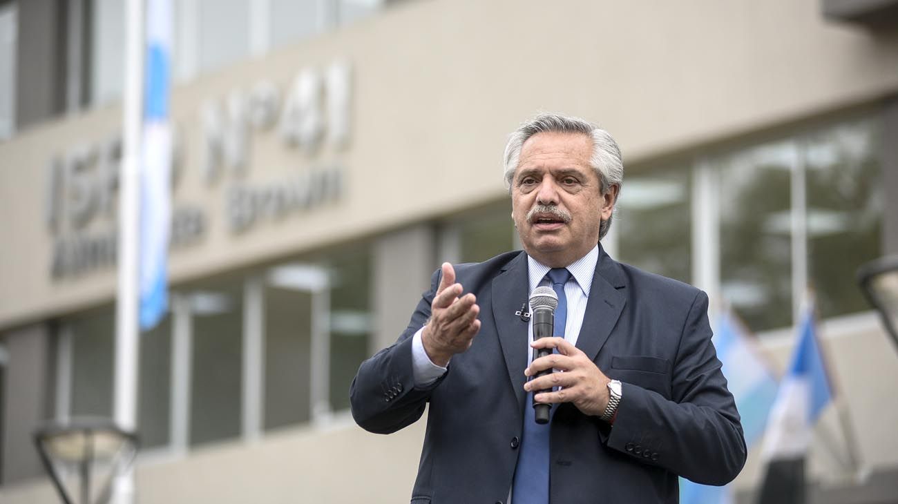 ALBERTO REITERÓ QUE EL ACUERDO CON EL FONDO NO ES PRIORIDAD
