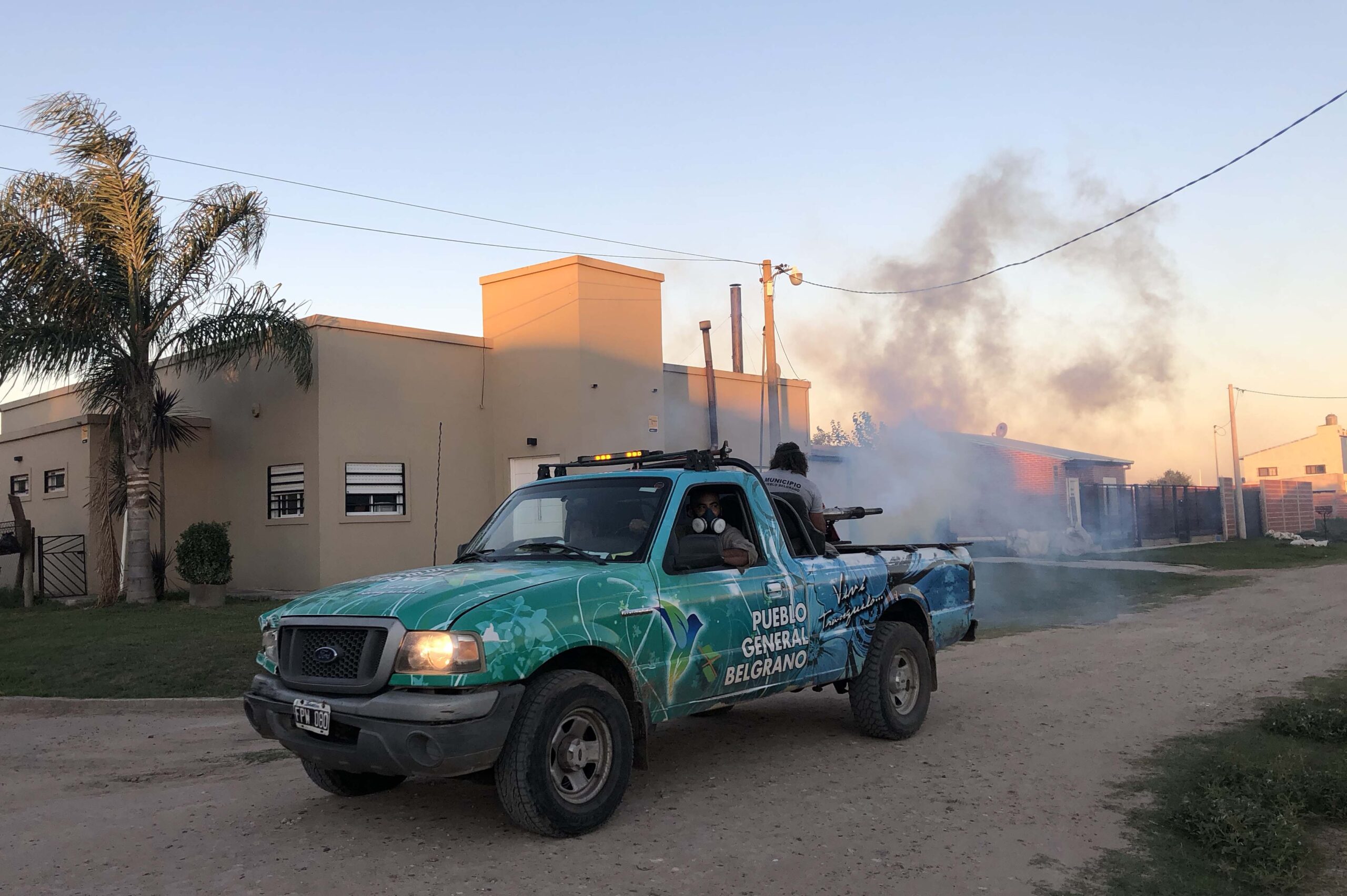 La municipalidad de Pueblo Belgrano continúa la acción contra el mosquito