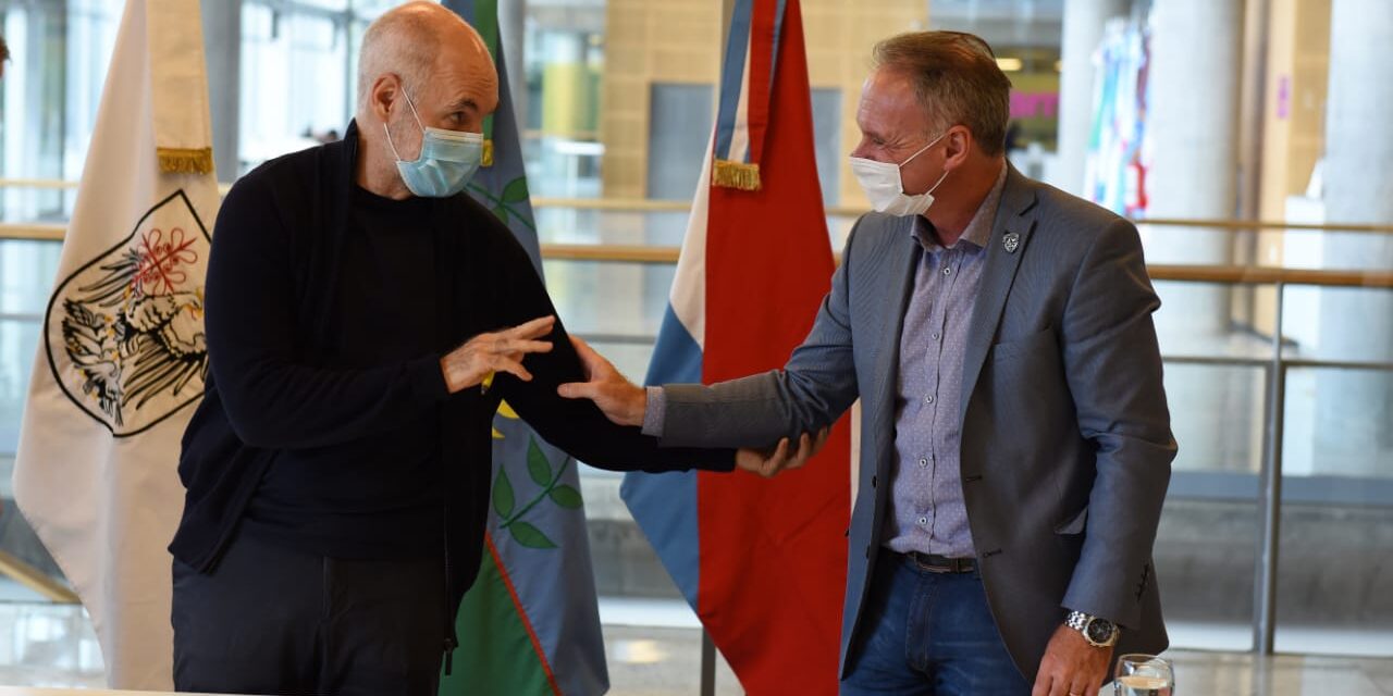 Schneider fortalece lazos con Larreta