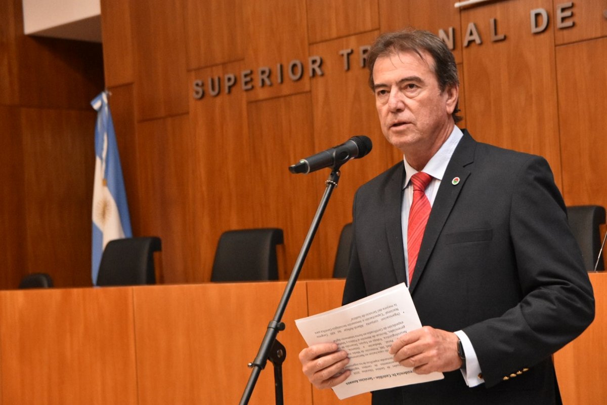 Ingresaron un pedido de juicio político contra el vocal del STJ, Emilio Castrillón