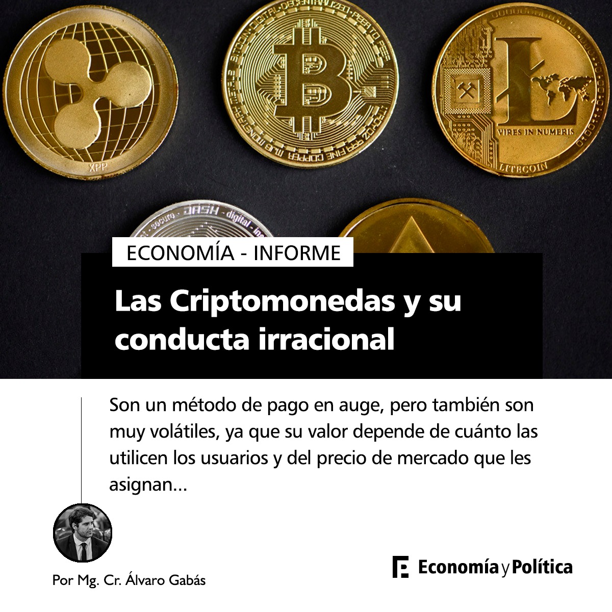 Las Criptomonedas y su conducta irracional