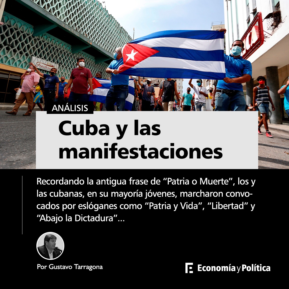 Cuba y las manifestaciones