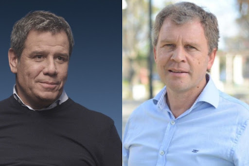Manes dio un fuerte respaldo a la lista de Galimberti y Schneider
