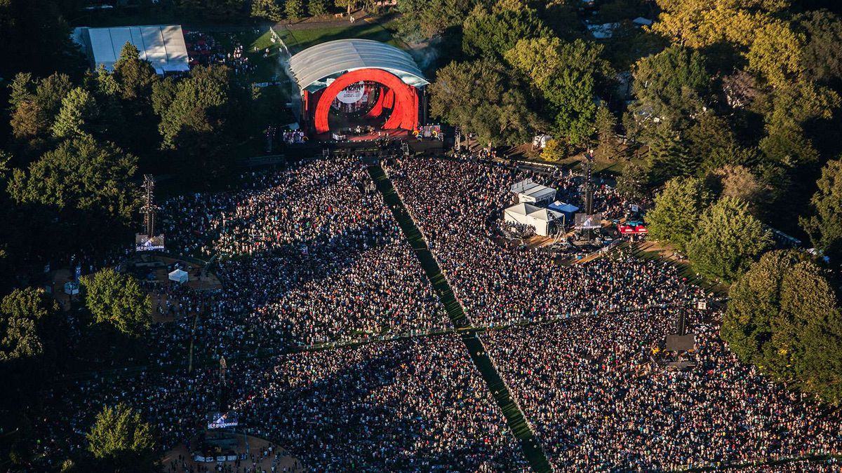 El Central Park fue escenario de un megaconcierto para celebrar el retorno a la vida en Nueva York