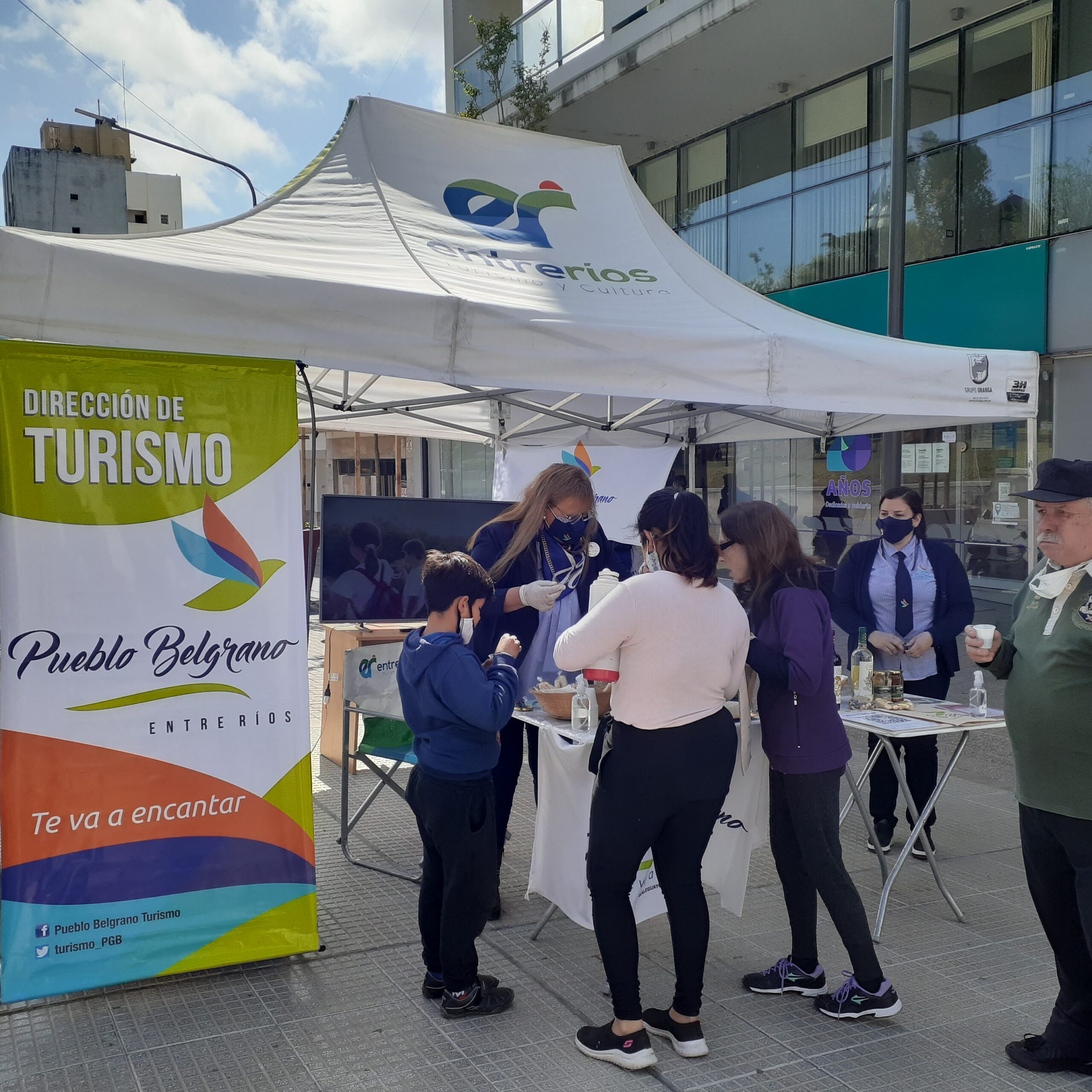 Pueblo Belgrano llevó su propuesta turística a la capital provincial