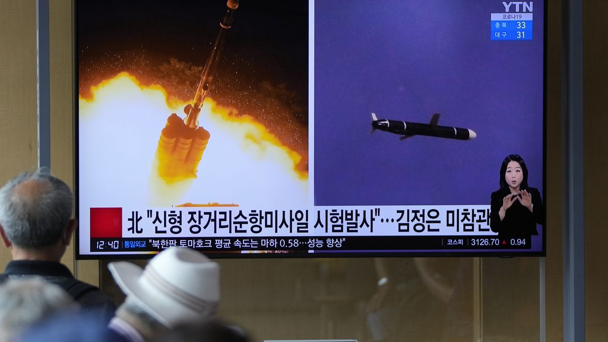Corea del Norte ensayó el lanzamiento de un «misil de crucero de larga distancia»