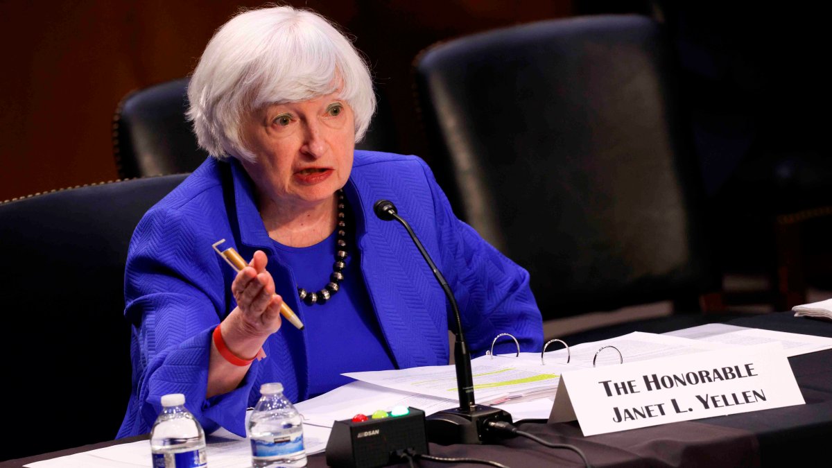 Janet Yellen reitera el peligro de que el Tesoro de Estados Unidos se quede sin fondos