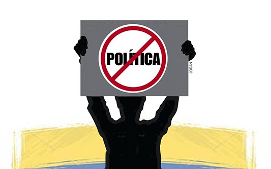 La política evoluciona o cede terreno a la antipolítica