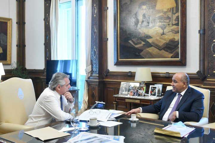 Alberto Fernández  reconoció que el FMI pide un ajuste mayor a la Argentina