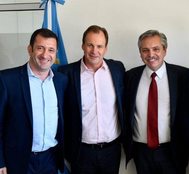Bordet le llevó al presidente Fernández su apoyo al acuerdo con el FMI