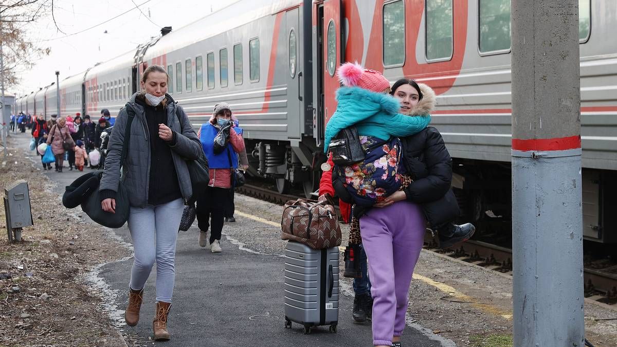 Rusia cifra en casi 250.000 los refugiados que llegaron desde Ucrania