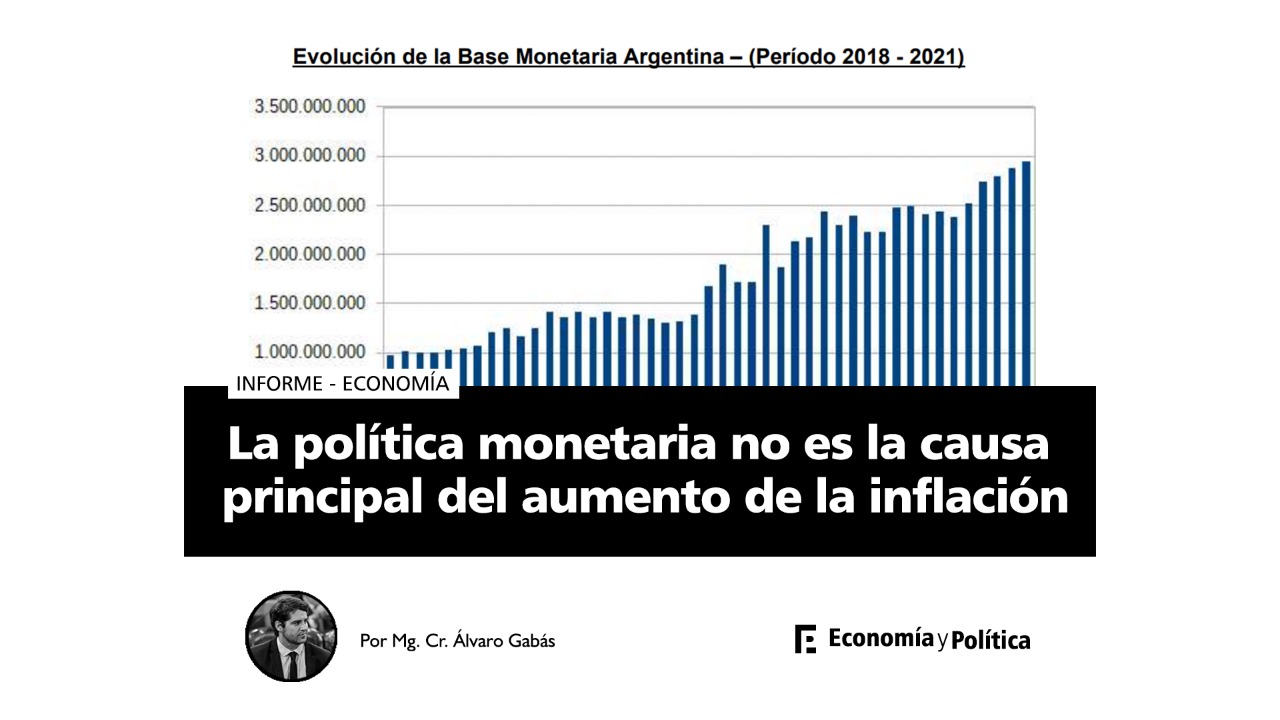 La política monetaria no es la causa principal del aumento de la inflación
