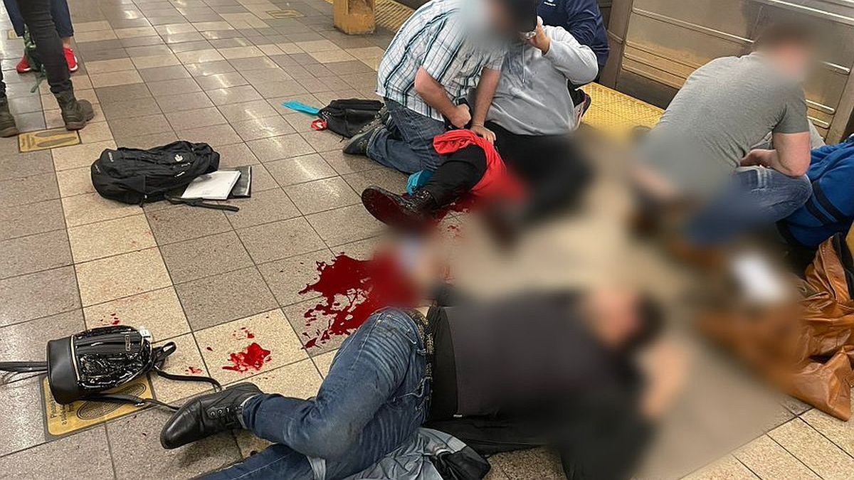 Tiroteo en el metro de Nueva York deja al menos 29 heridos