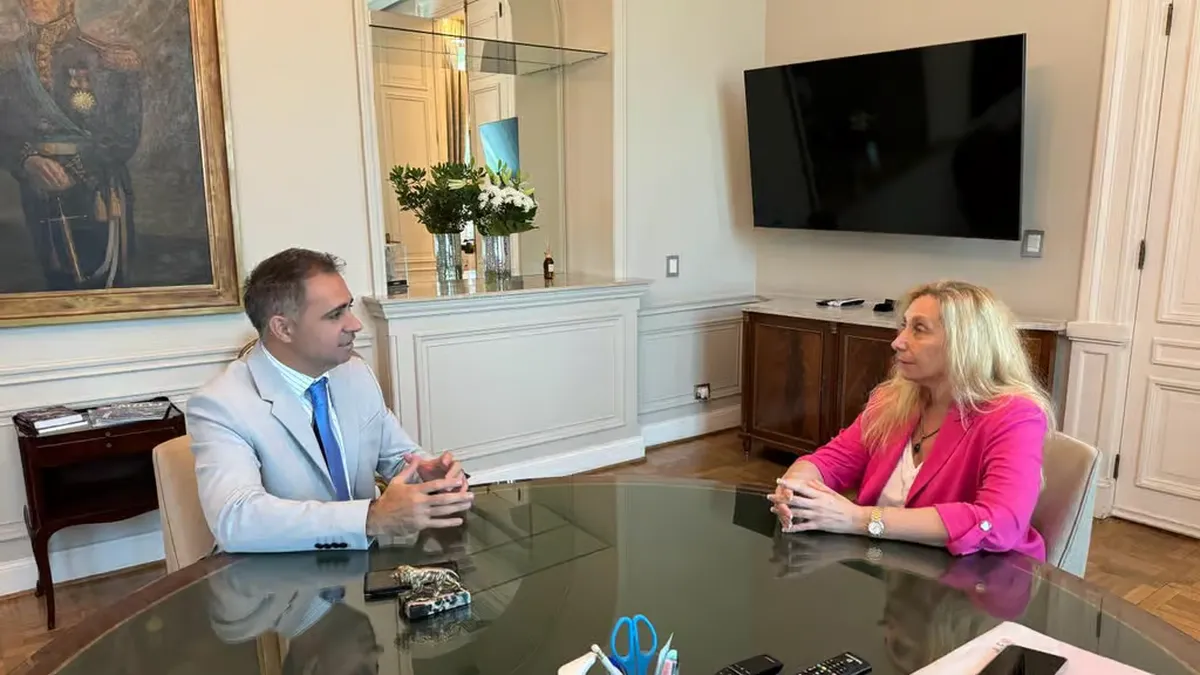 Mauricio Davico se reunió con Karina Milei