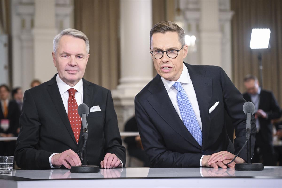 Un conservador y un ecologista se disputarán la presidencia de Finlandia