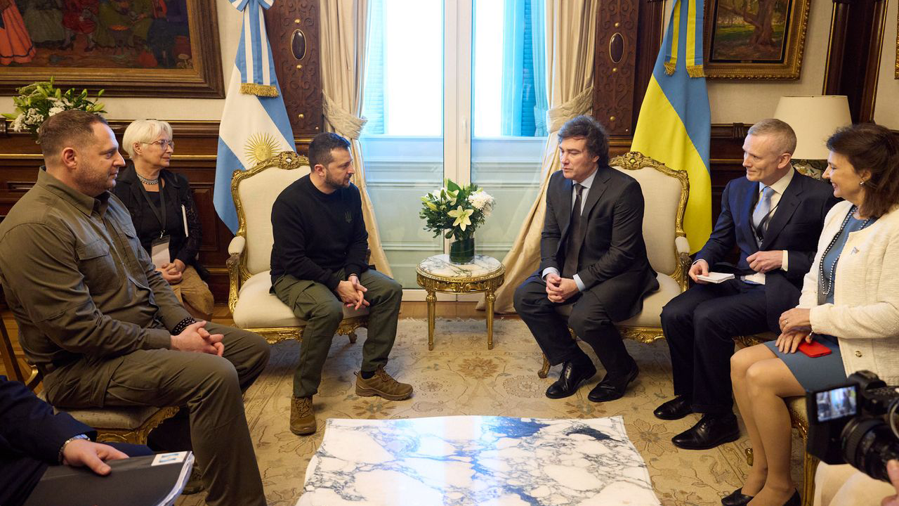 Milei ratificará su agenda geopolítica con una visita a Zelensky en plena ofensiva de Rusia sobre Ucrania