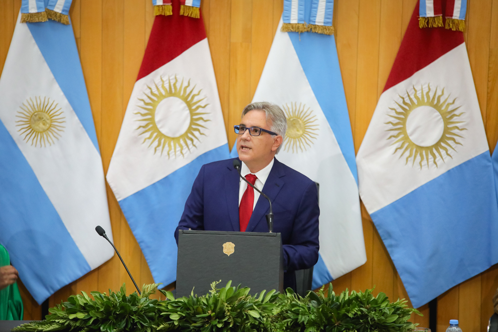 Martín Llaryora reclamó que para el Pacto de 25 de Mayo también se convoque al sector productivo