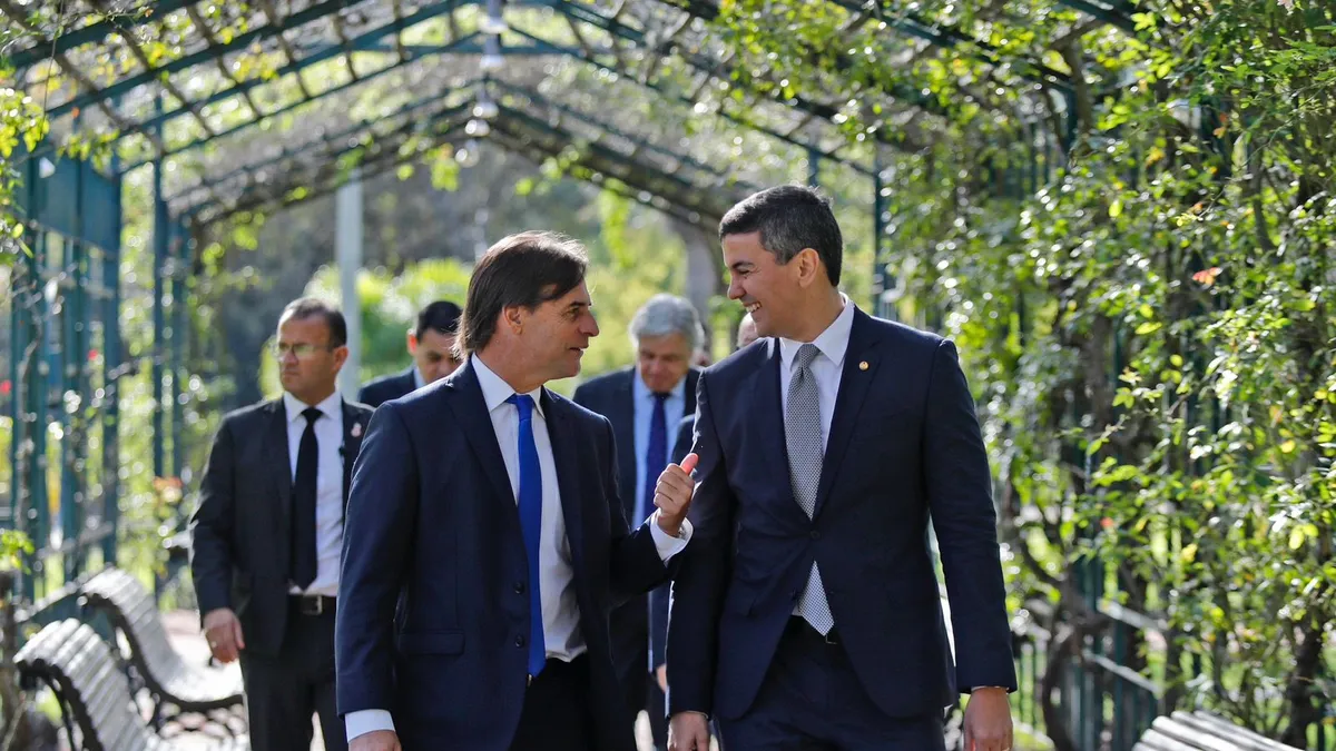 El presidente de Paraguay destacó a Lacalle Pou como un gran aliado contra el populismo
