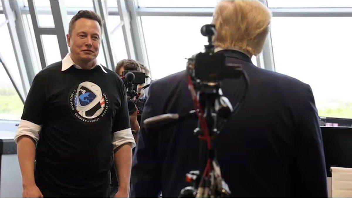 Para impulsar su campaña, Elon Musk entrevistó a Donald Trump en X