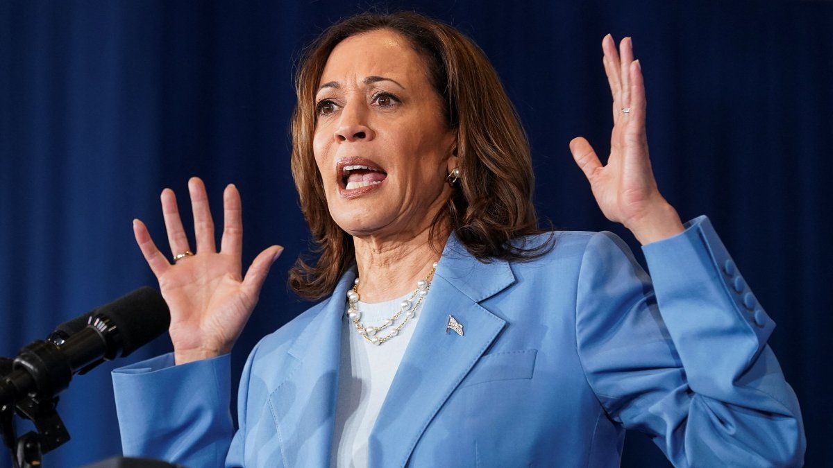 Kamala Harris advirtió que si Donald Trump gana será un dictador desde el primer día