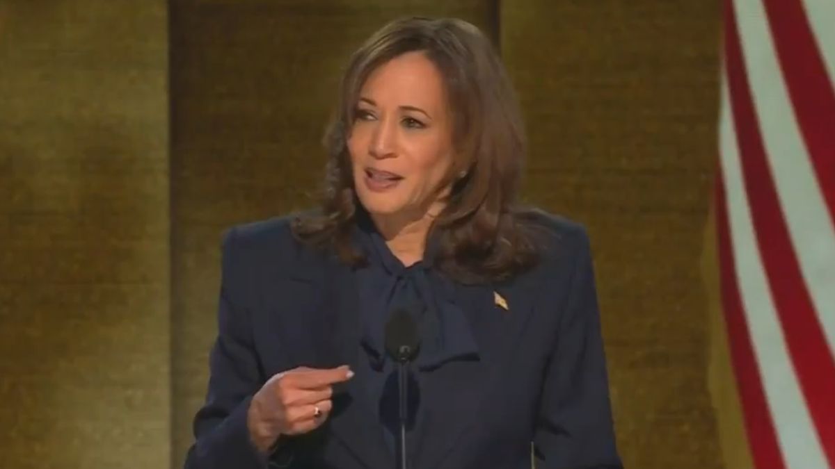 Con un discurso de unidad, Kamala Harris selló su candidatura en la Convención Demócrata