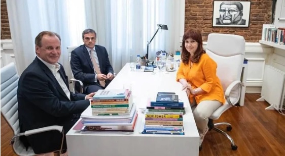Interna del PJ: Cristina Kirchner se reunió con Gustavo Bordet y Guillermo Michel en el Instituto Patria 