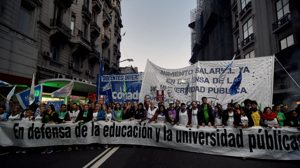 Las universidades anunciaron un nuevo paro y el conflicto con el gobierno se profundiza