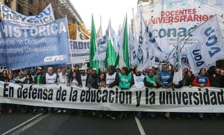 Este martes será la marcha universitaria en todo el país y el Gobierno prometió convocar a los rectores