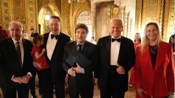 El presidente Javier Milei a Donald Trump: «las fuerzas del cielo están de nuestro lado”