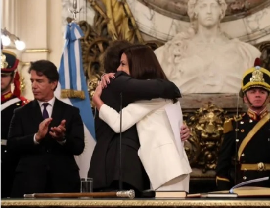 Milei le agradeció a Pettovello por «dar contención social» en el «peor momento de la historia»