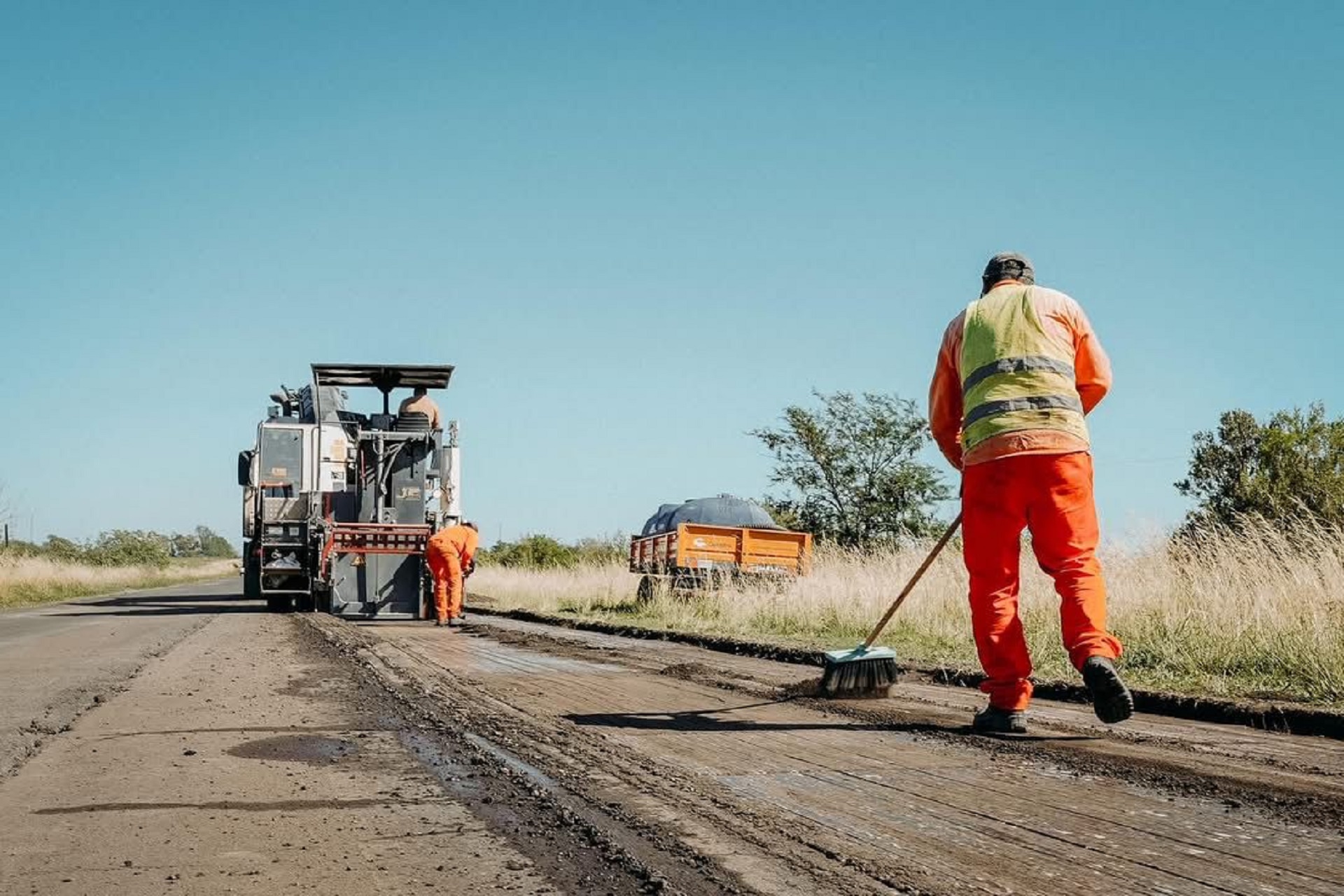 Vialidad provincial destacó que continúa con los trabajos de recuperación de la ruta provincial Nº20