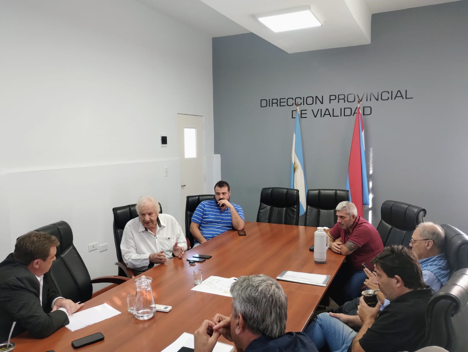 Soever se interiorizó sobre la articulación de la Dirección Provincial de Vialidad con los municipios