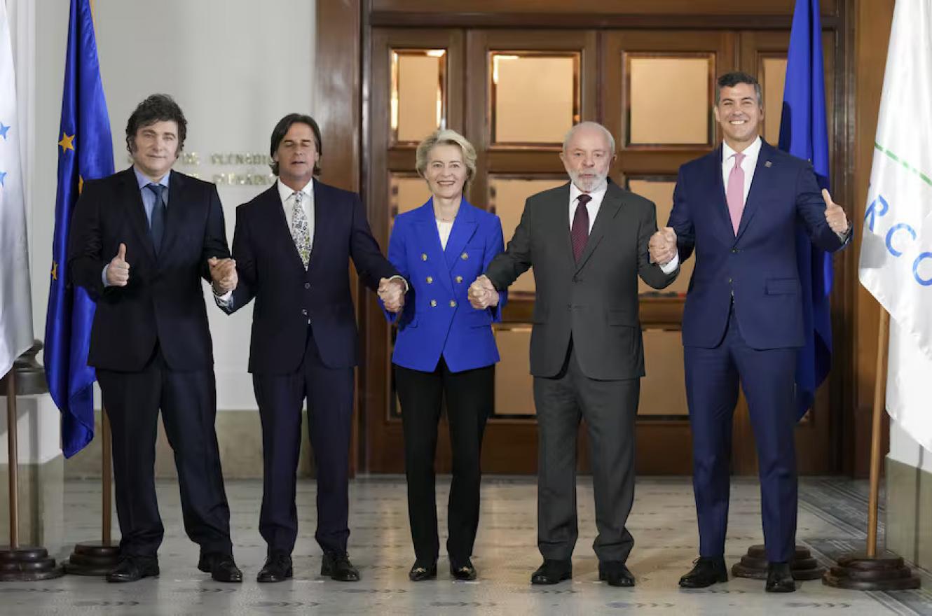Javier Milei lima asperezas con el Mercosur y busca acelerar el acuerdo con la Unión Europea
