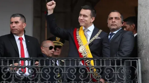 Balotaje en Ecuador: Daniel Noboa se impuso sobre la opositora Luisa González por 55,95% contra un 44,08%