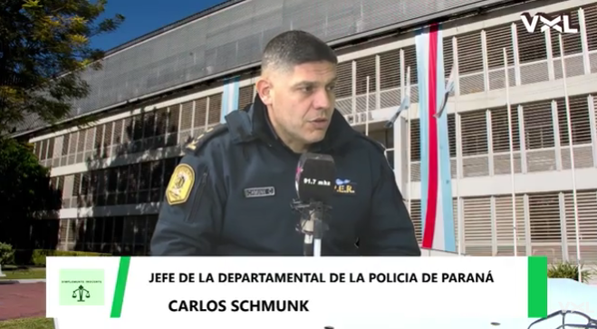 El Jefe de Policía de Paraná abordó la violencia, el narcotráfico e hizo hincapié en la prevención