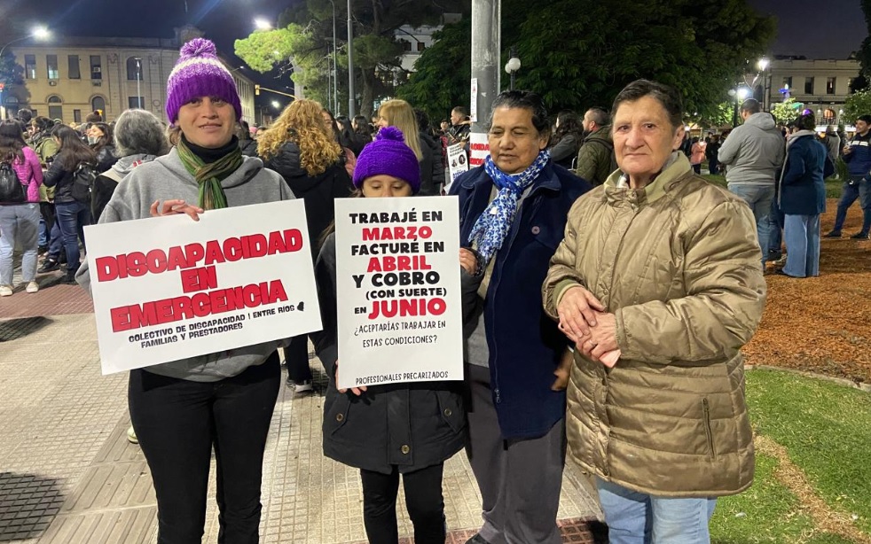 Paraná se sumó al pedido de sancionar la Ley Nacional de Emergencia en Discapacidad