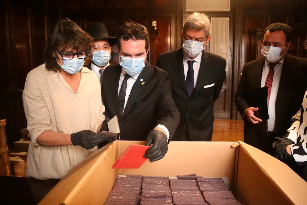 Hallazgo histórico: descubren documentación nazi que estaba desde 1941 en la Corte