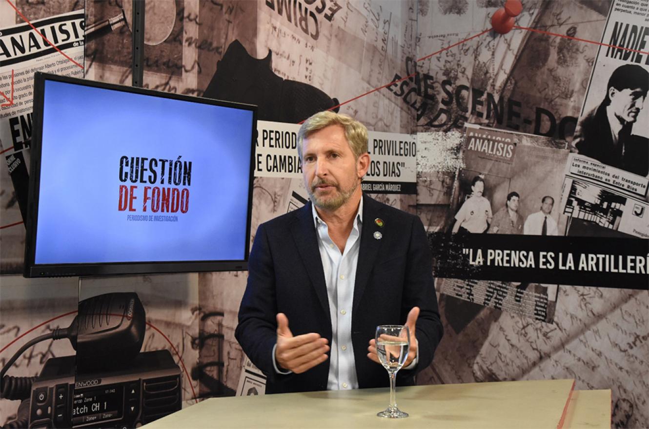 Rogelio Frigerio y el IOSPER: “La salud pública no puede estar en manos de los sindicatos”