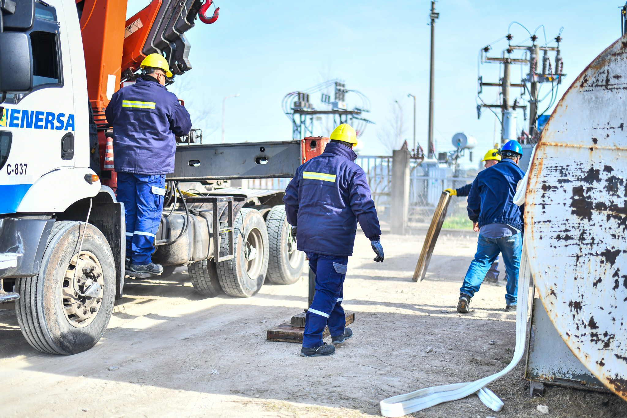Enersa avanza con una obra eléctrica clave en Viale: será la primera Estación Transformadora Digital del país