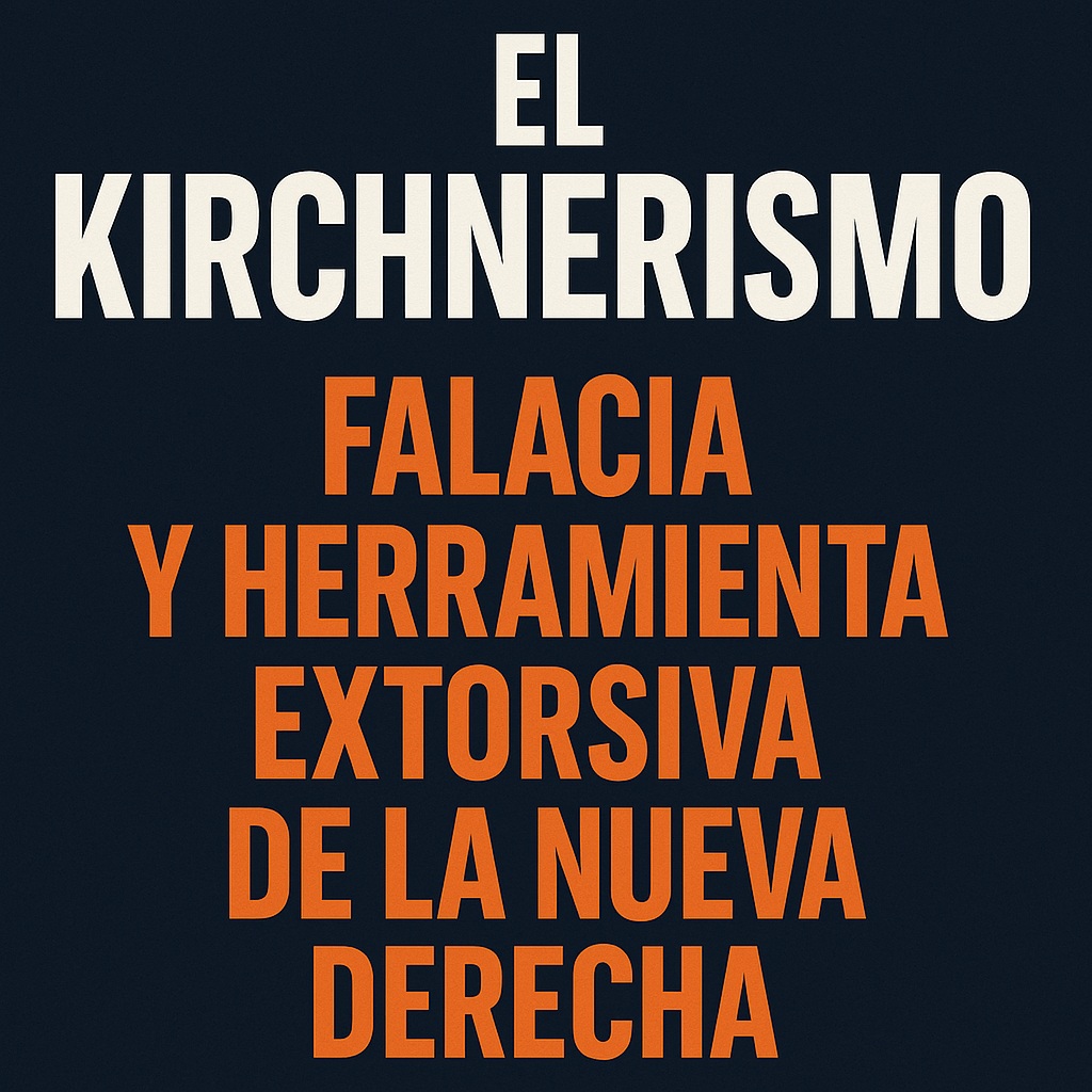 “El Kirchnerismo: falacia y herramienta extorsiva de la nueva derecha”