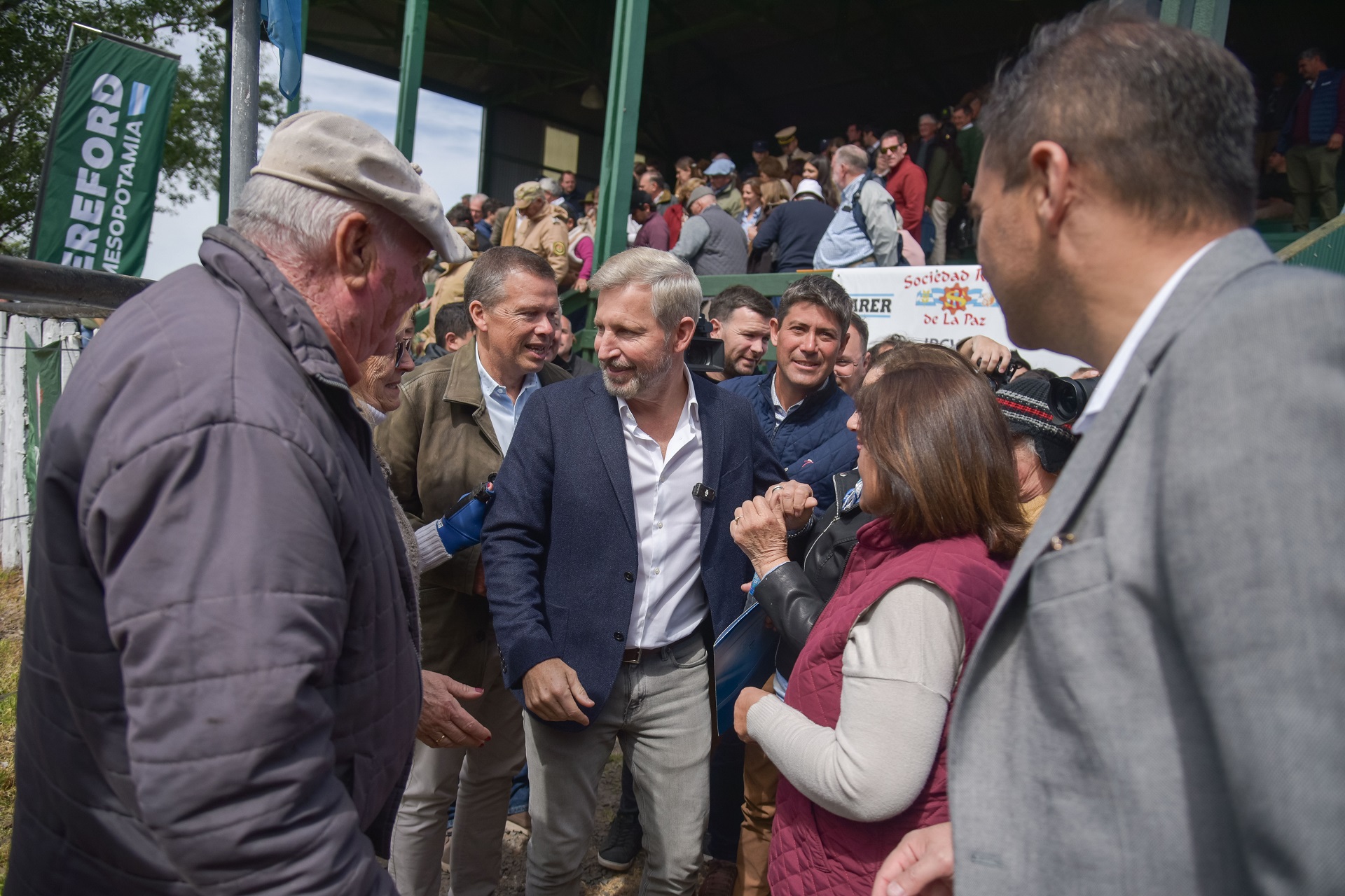 Frigerio inauguró la expo rural de La Paz con estímulos al sector productivo