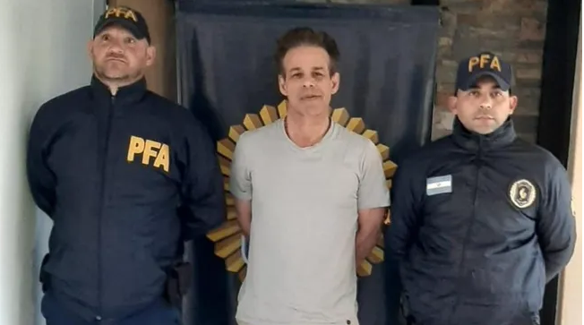 La Policía Federal trasladó a Fred Machado a un lugar de detención para ser extraditado a EEUU