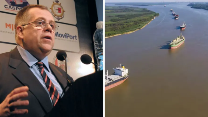Entre Ríos y la Hidrovía: “El dragado es la posibilidad del transporte fluvial que impacta en la economía»
