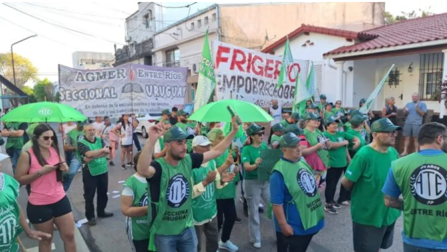ATE Entre Ríos concreta una Jornada de Lucha: demandan la reapertura paritaria al Gobierno provincial