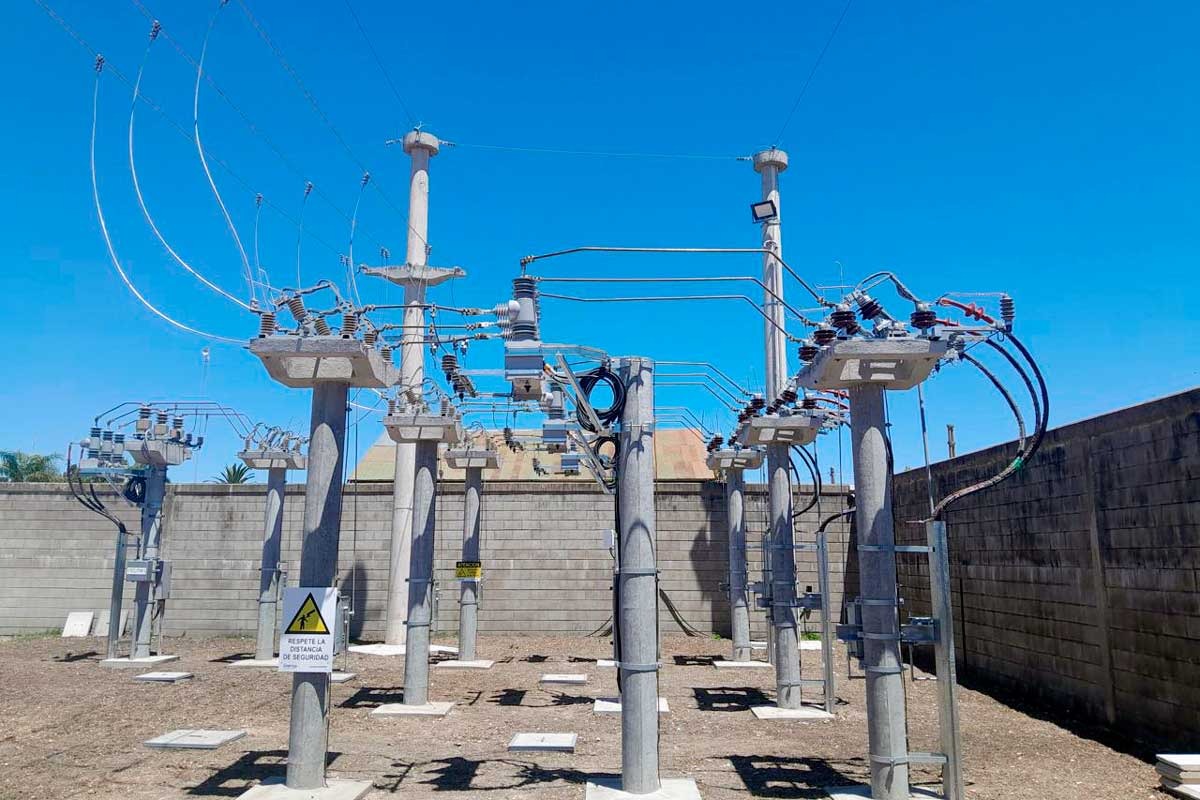 Enersa puso en servicio una nueva Subestación Transformadora de María Grande