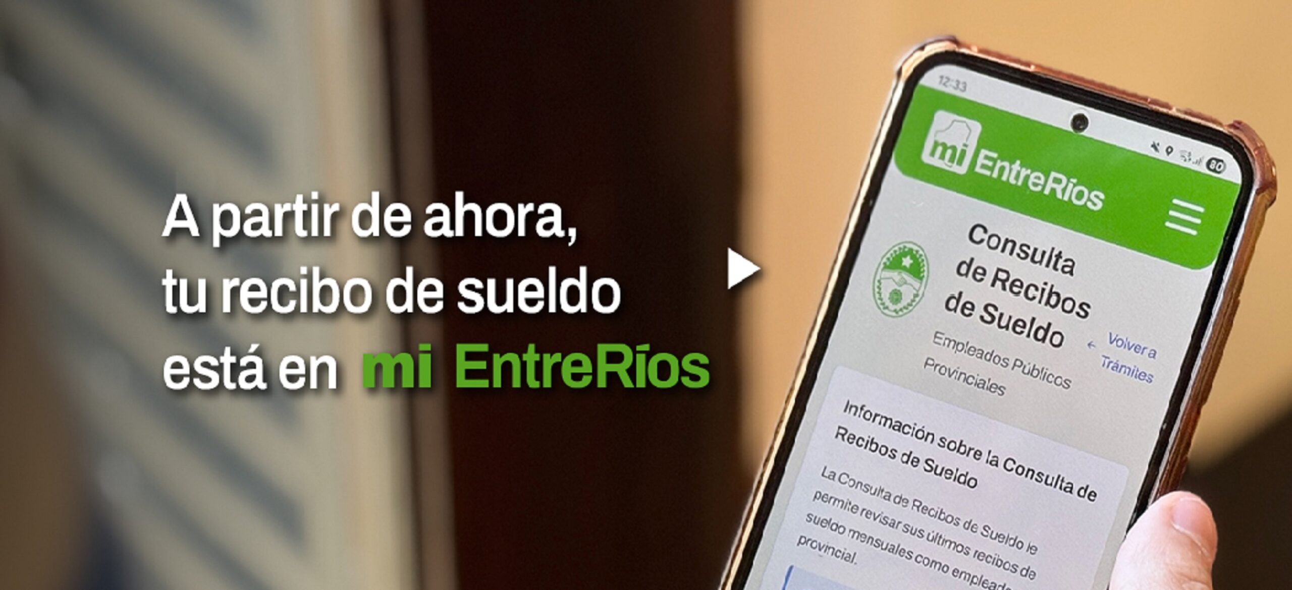 La provincia centraliza la consulta de recibos de sueldo en la plataforma Mi Entre Ríos