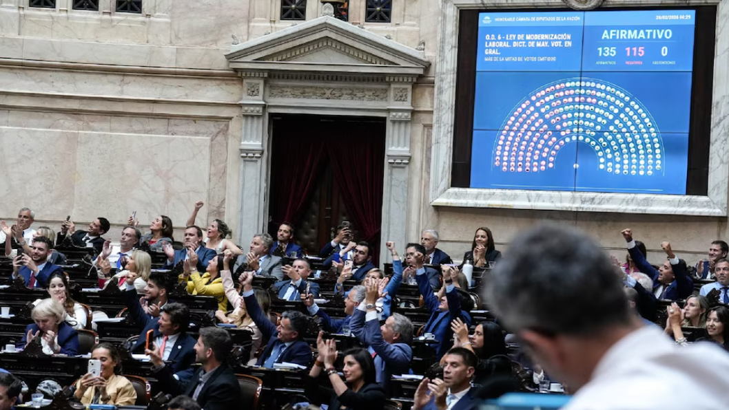 Victoria del Gobierno: Diputados aprobó la reforma laboral y ahora define el Senado