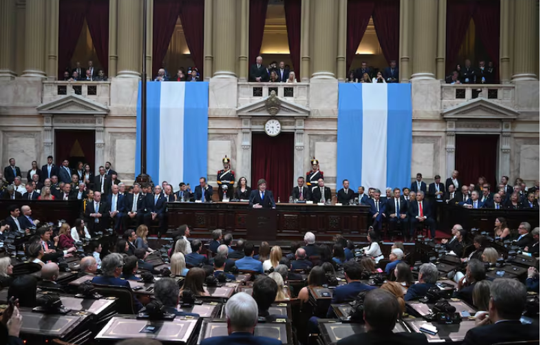Un Javier Milei confrontativo dejó inauguradas las sesiones ordinarias