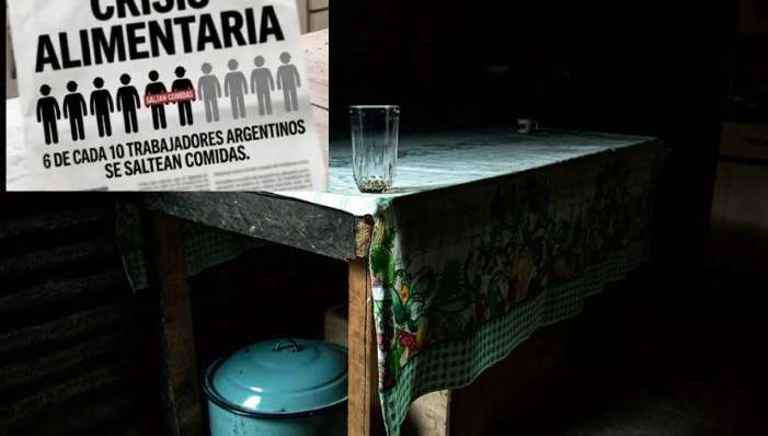 Informe de la UCA: 6 de cada 10 trabajadores asalariados se saltean comidas por dificultades económicas